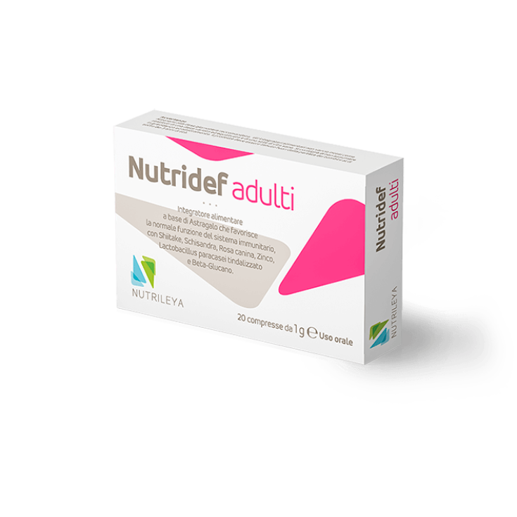 Nutrileya Nutridef Adult Integratpre Food 20 Tablets