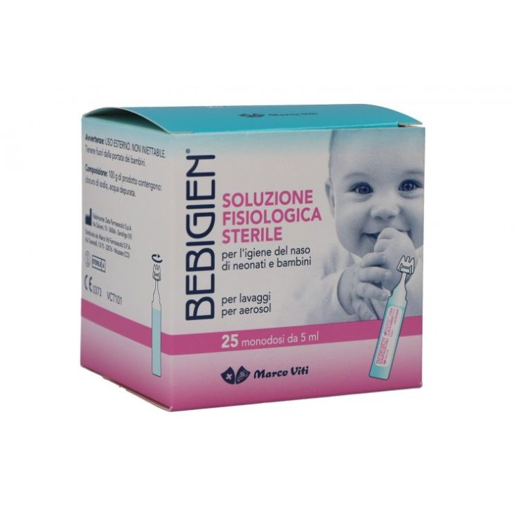 Marco Viti Bebigien Single-dose Nasal Solution 25 Bottles of 5ml