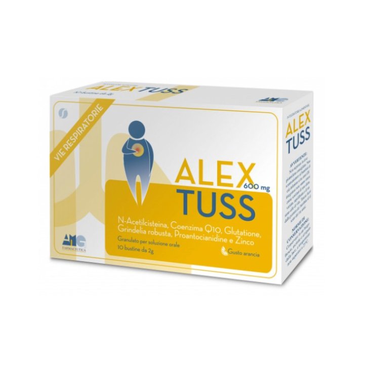 AMG Pharmaceutical Alex Tuss Cough Supplement 10 Sachets