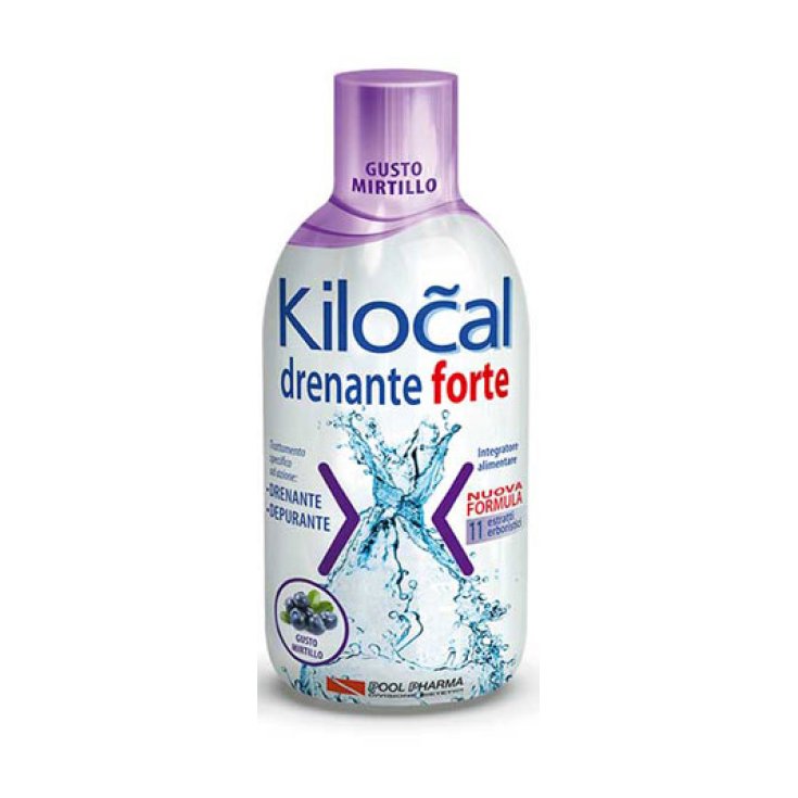 Kilocal Draining Strong Taste Blueberry Food Supplement 500ml