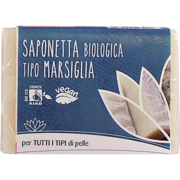 Fior Di Loto Soap Marseille Organic Product 1 Piece