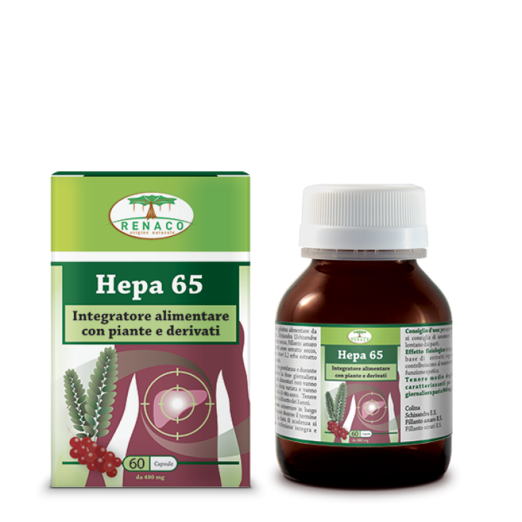 Renaco Hepa 65 Food Supplement 60 Capsules