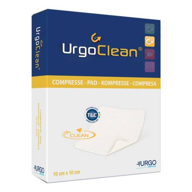 Urgo Urgoclean Sterile Dressing Gauze Tablets 10x10cm 10 Pieces