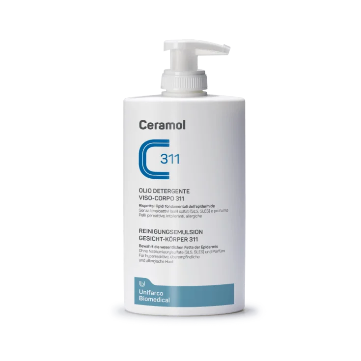 Unifarco Ceramol 311 Facial and Body Cleansing Oil 400ml