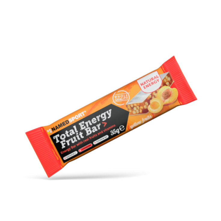 Total Energy Fruit Bar Yellow Fruits Apricot Flavor 35g