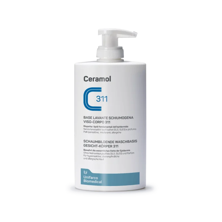 Unifarco Ceramol 311 Face-Body Foaming Washing Base 400ml