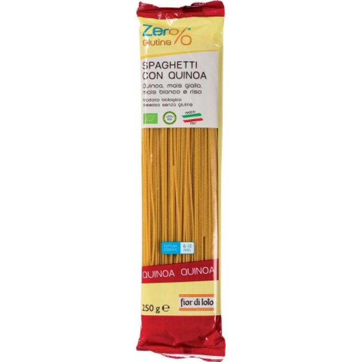 Fior Di Loto Zero% Gluten Organic Spaghetti With Quinoa 250g