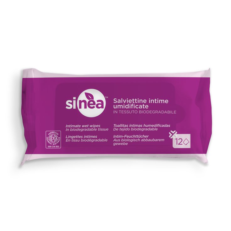 Sinea Intimate Wet Wipes 12 Pieces