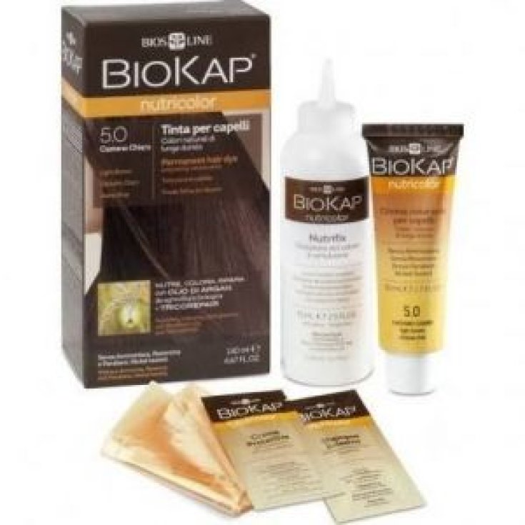 BioKap Nutricolor Hair Dye Color 5.0 Light Brown 140ml