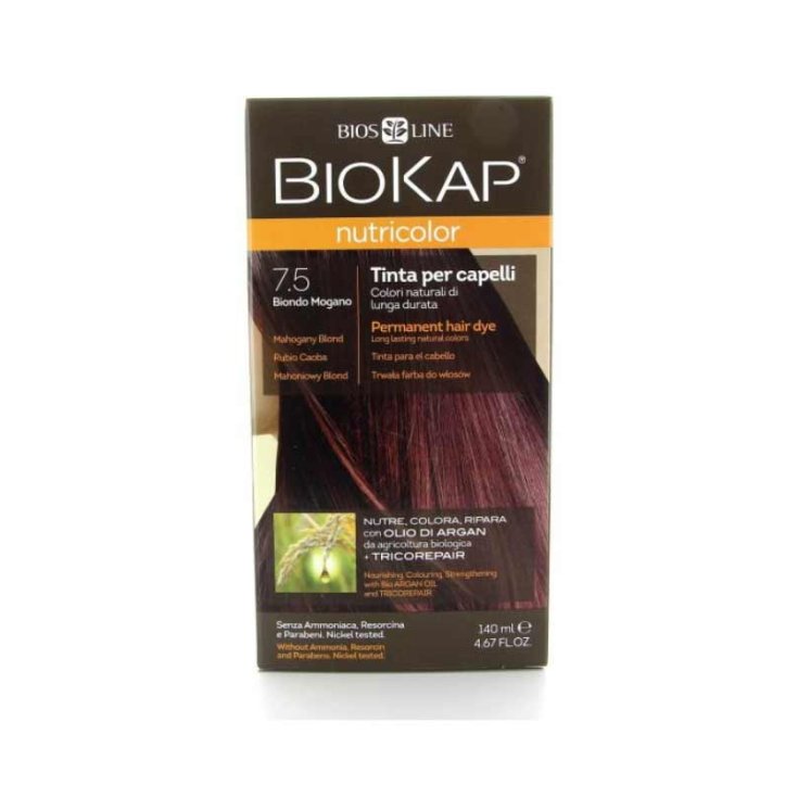 Bios Line Biokap Nutricolor Hair Color 7.5 Bio Mahogany