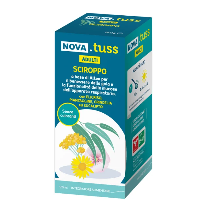 Nova Tuss Adults Gluten Free Syrup 160g