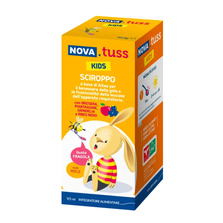 Nova Tuss Kids Gluten Free Syrup 160g