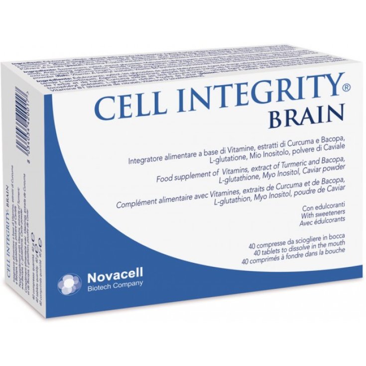 Novacell Cell Integrity Brain Food Supplement 40 Tablets