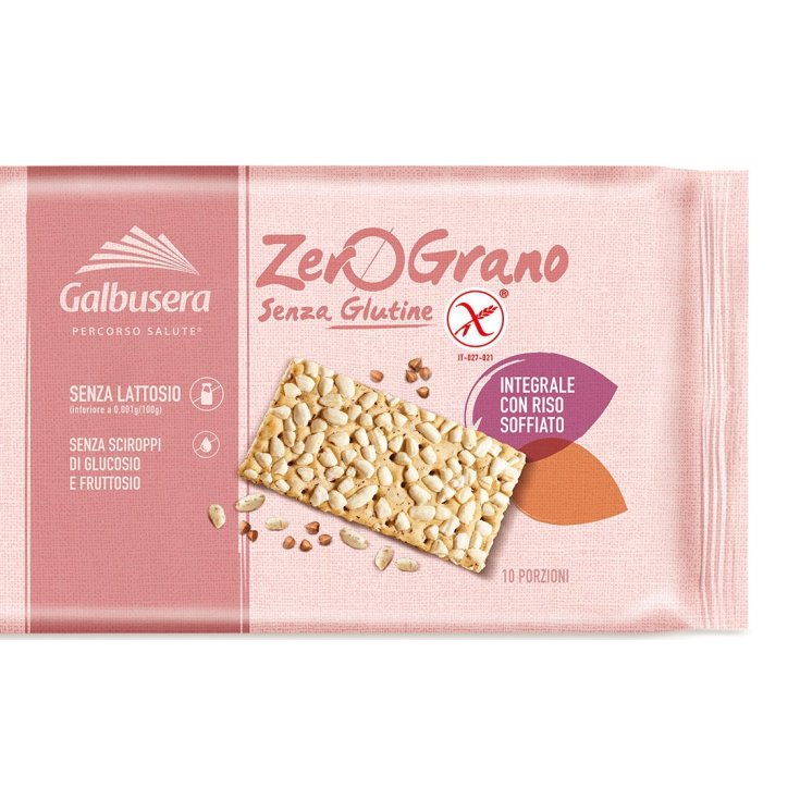 Galbusera-ZeroGrano Whole Wheat Cracker Gluten Free 360g