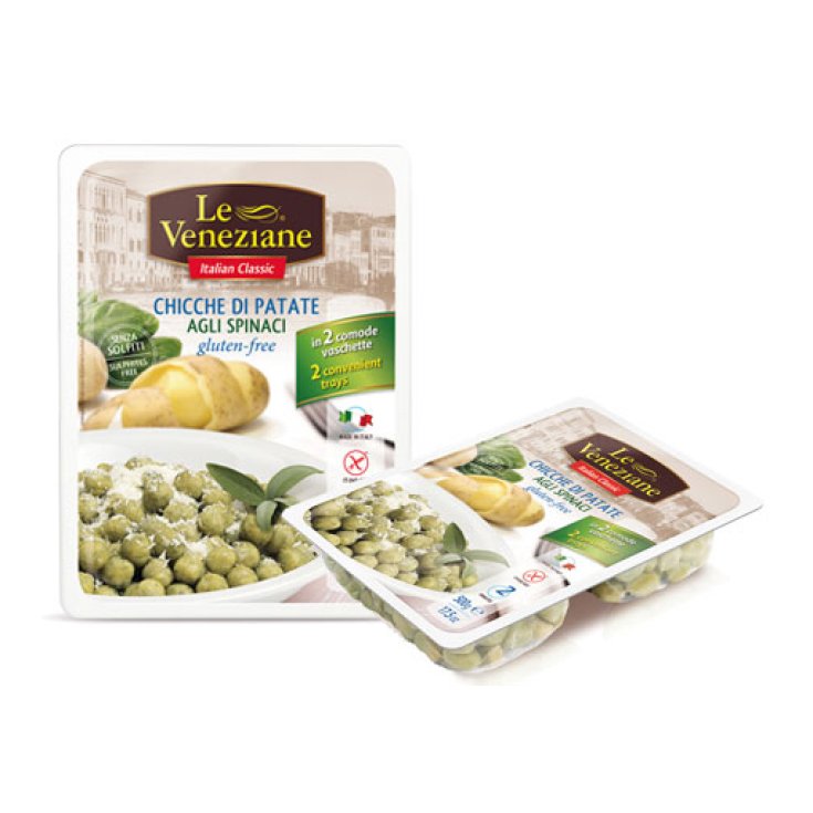 Le Veneziane Chicche Di Potato e Spinach Gluten Free Pasta 500g