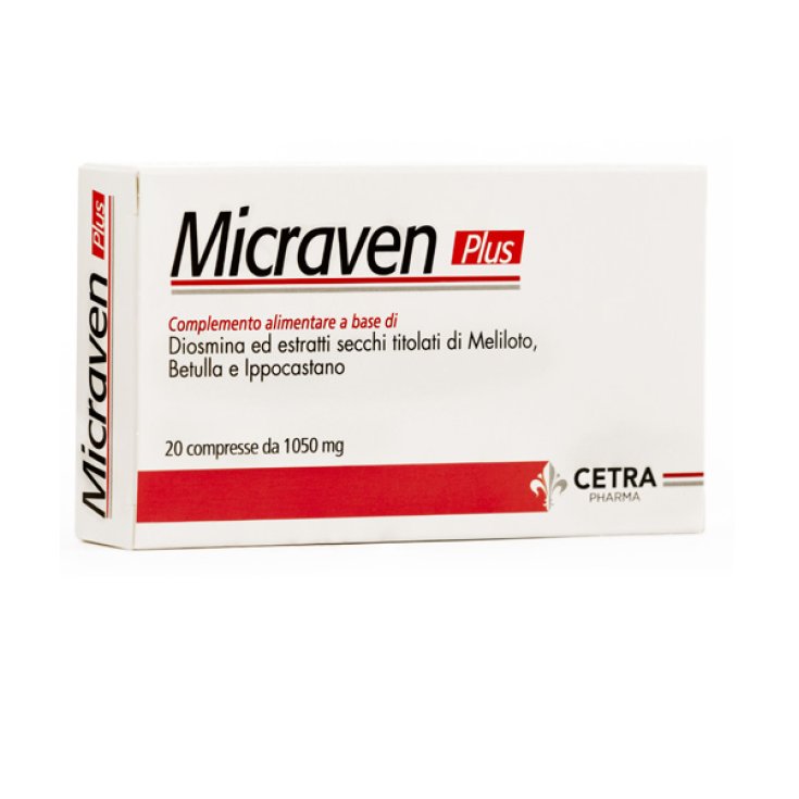 Micraven Plus 1050mg Food Supplement 20 Tablets