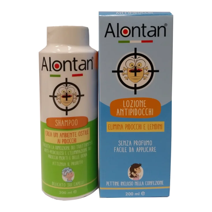 Alontan® Lice Lotion + Lice Shampoo 2 Packs of 200ml