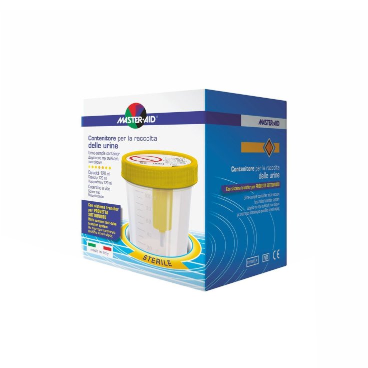 Master-Aid® Urine Container For Vacuum Tubes 120ml 1 Piece