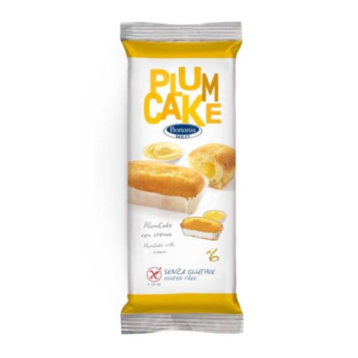 Bononia Plumcake With Gluten Free Cream 6 Plumcake x45g