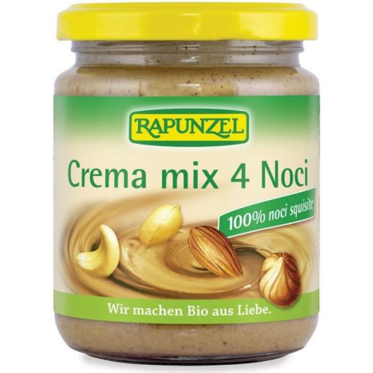 Rapunzel Cream Mix 4 Nuts 100% Delicious Nuts 250g