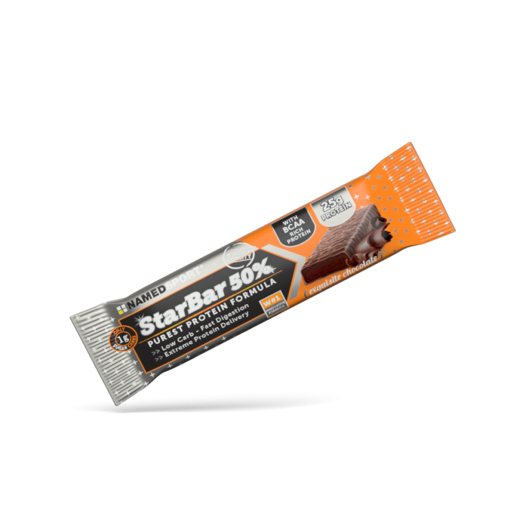 Named Sport Starbar 50% Protein Bar Exquisite Chocolate 50g