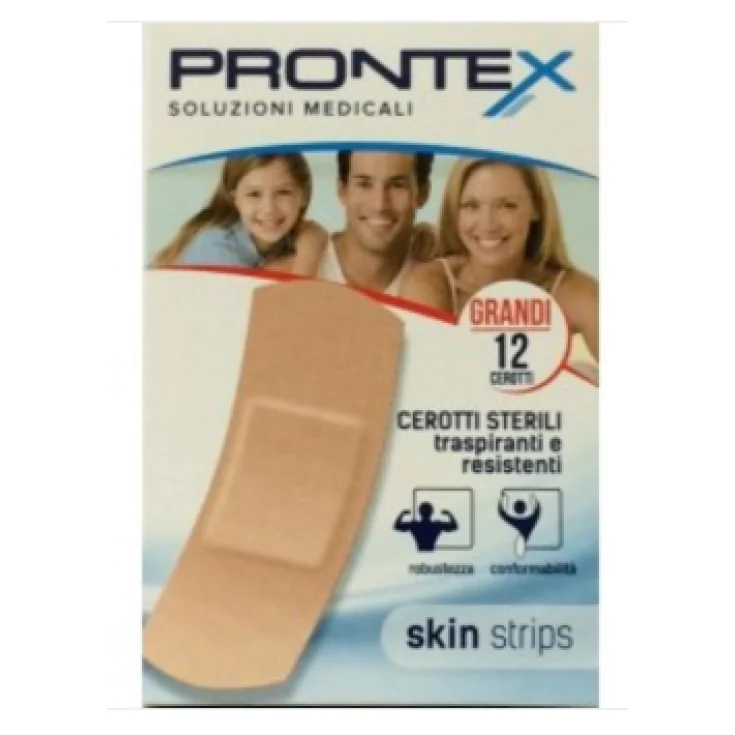 Safety Prontex Skin Strips 12 Large Patches