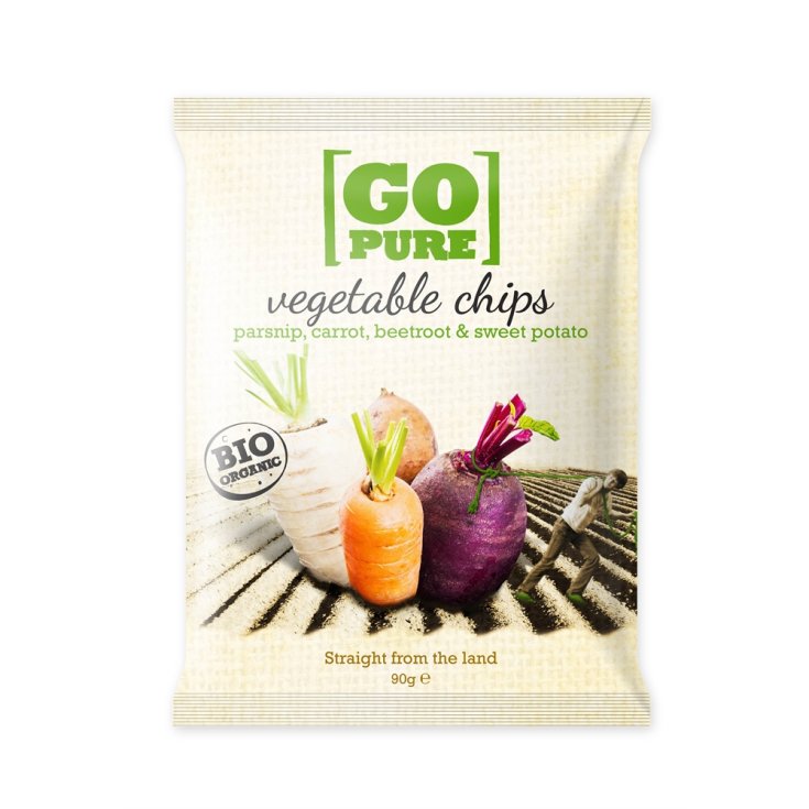 Go Pure Organic Vegetable Chips 90g
