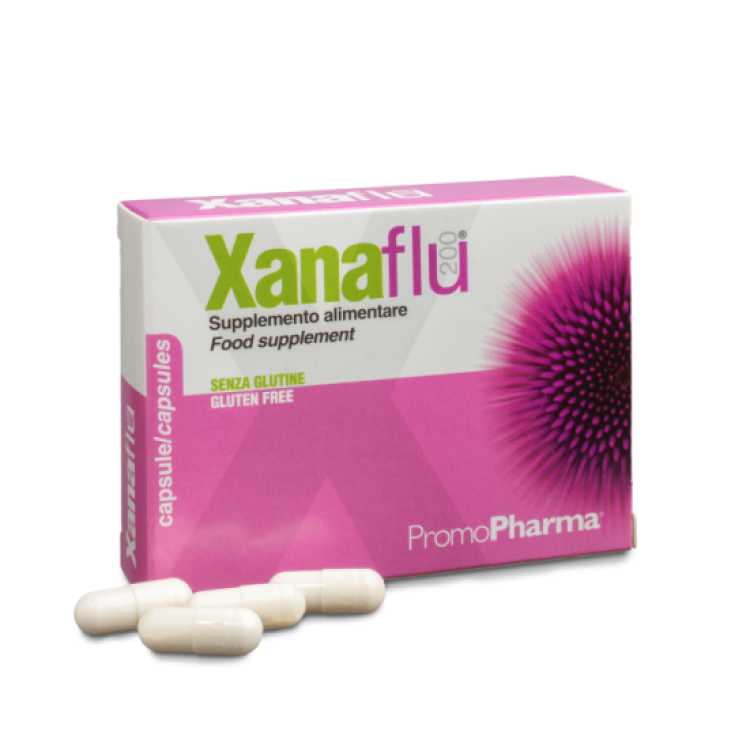 PromoPharma Xanaflu 200 Food Supplement 20 Capsules