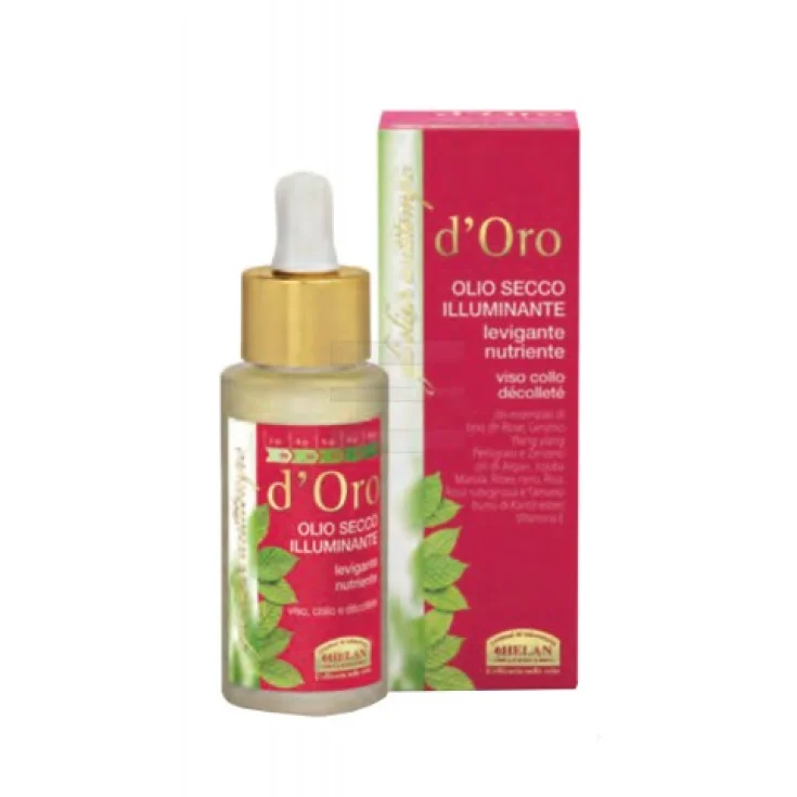 Helan Linea d'Oro Anti-Time Elixir Brightening Dry Face Oil 30ml