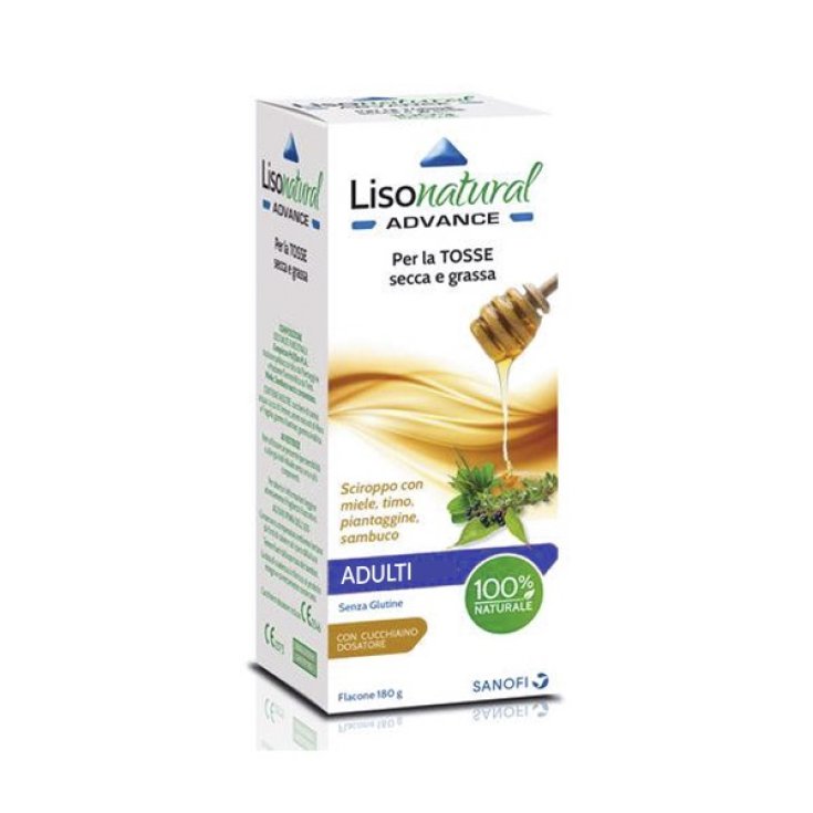 LisoNatural Advance Adult For Dry and Oily Cough Medical Device 210ml
