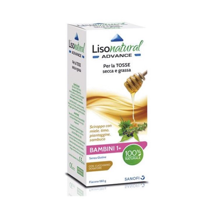 LisoNatural Advance Children For Dry and Oily Cough Medical Device 210ml