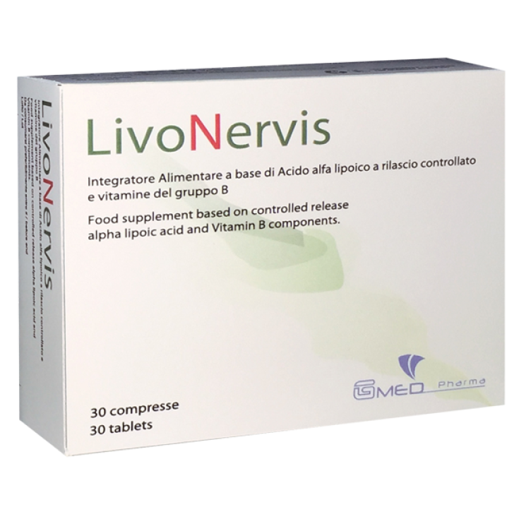 G Med Pharma LivoNervis Food Integrator 30 Tablets