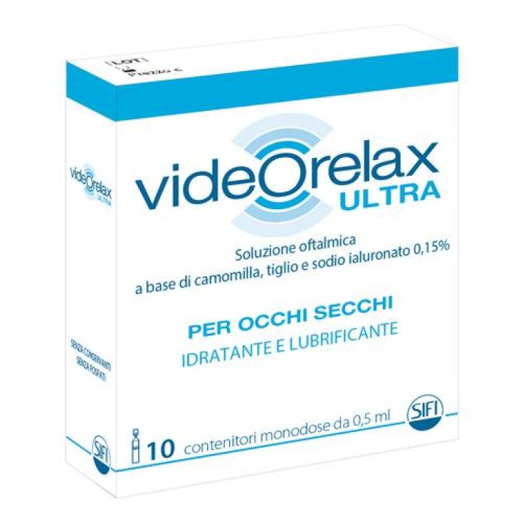 Sifi Videorelax Ultra Eyepiece Lubricant 0.5ml 10 Pieces