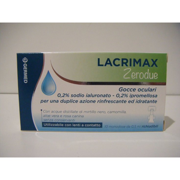 Lacrimax Zerodue Eye Drops 10 Single-dose