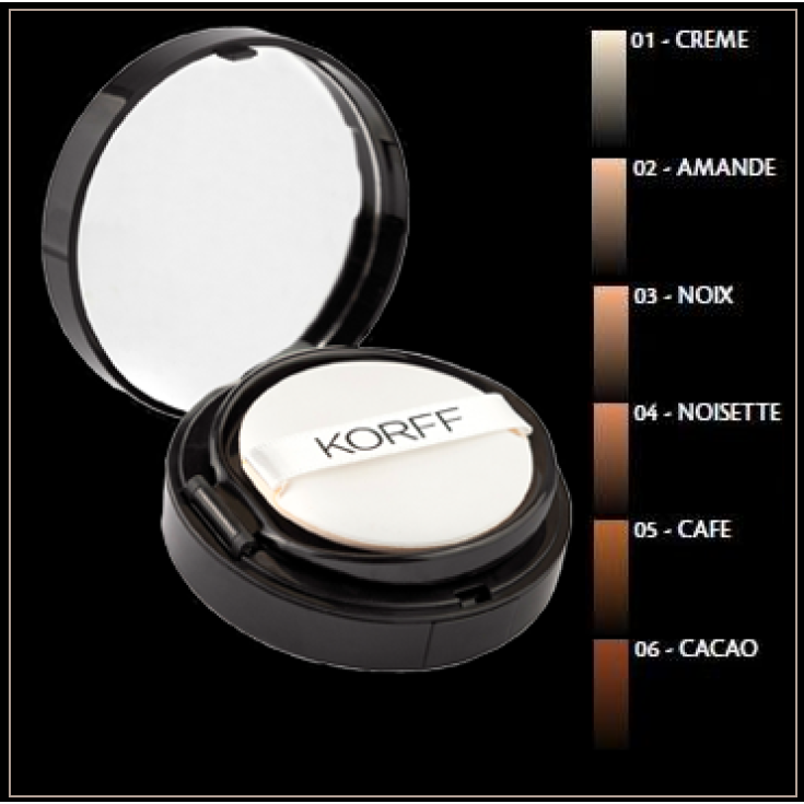 Korff Make Up Cushion Foundation Spf25 Color 01 Creme 12g