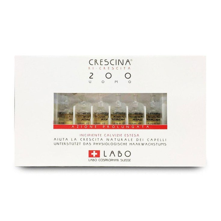 Labo Crescina Transdermic Re-Growth 200 Man 20 Ampoules