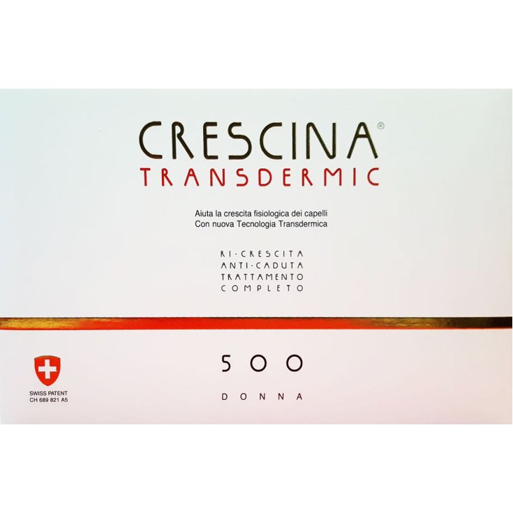 Labo Crescina Transdermic TR 500 Woman 2x20 Ampoules