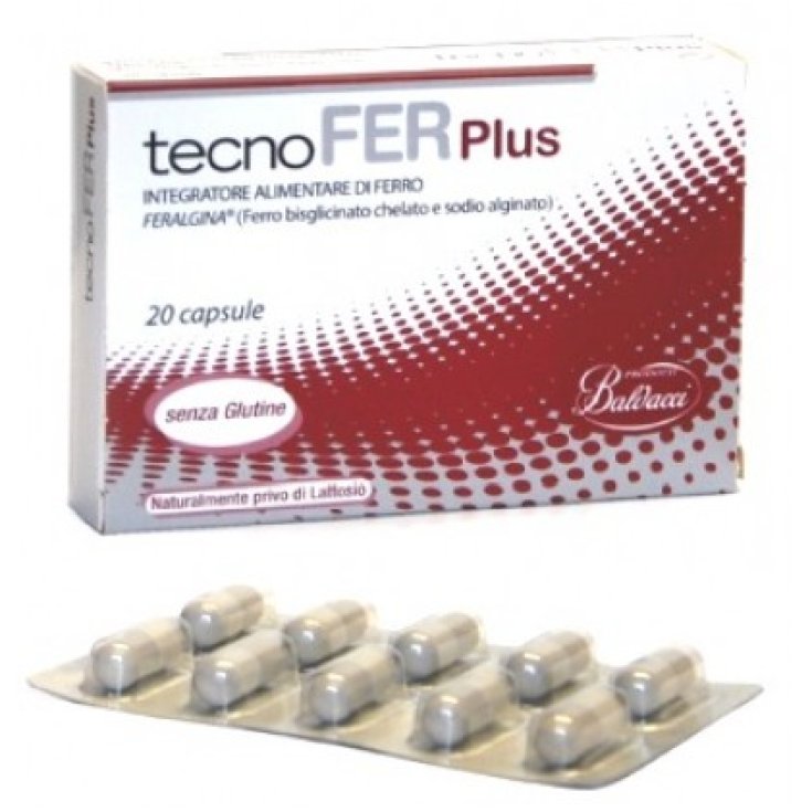 Laboratori Baldacci Tecnofer Plus Food Supplement 20 Capsules