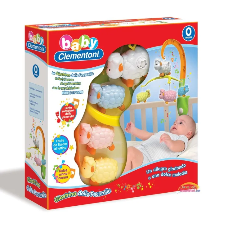 Clementoni Mobile for Cot with Pecorellle with Music