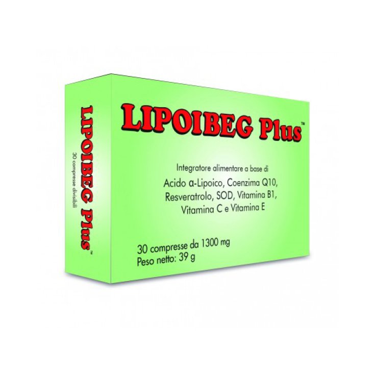 Lipoibeg Plus Food Supplement 30 Tablets