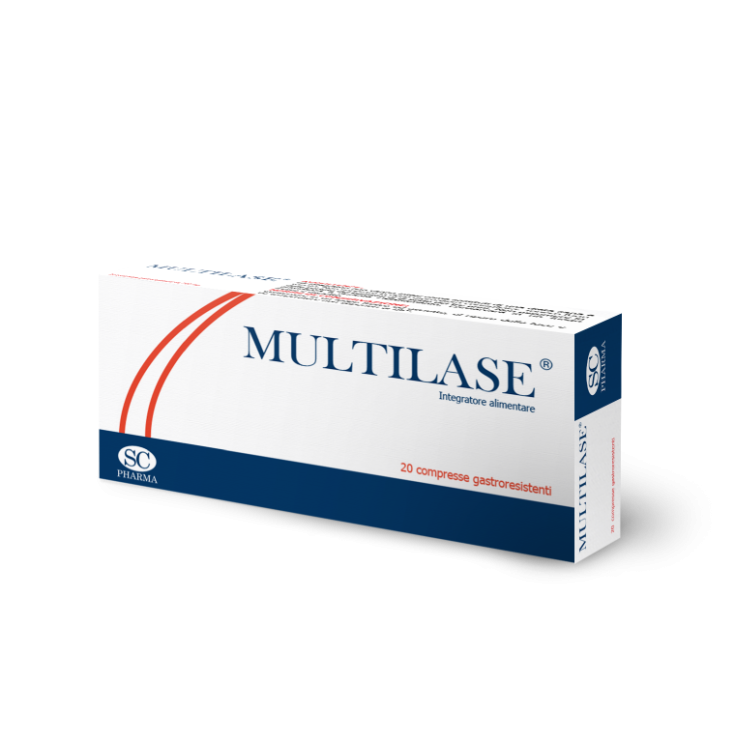 Multilase Food Supplement 20 Tablets