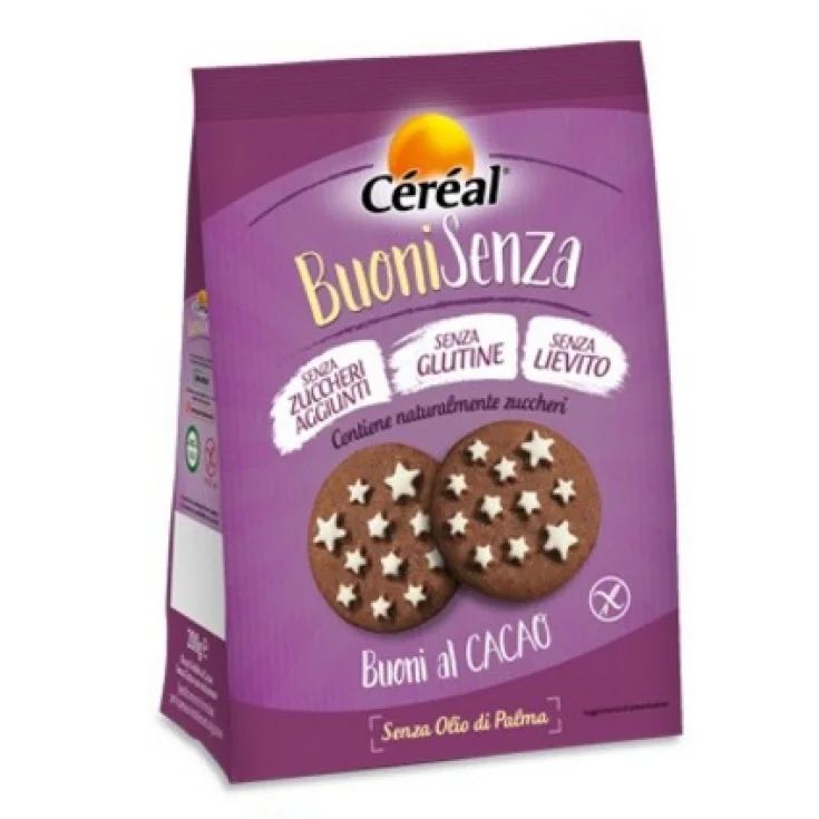 Céréal BuoniWithout Cocoa BIscotti Gluten Free 200g
