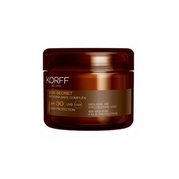 Korff Sun Secret Mousse Bb Face SPF 30 Color 01 Amber 50ml