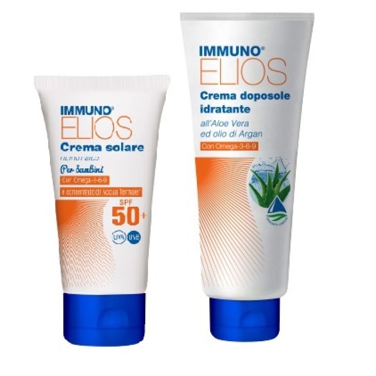 Immuno Elios Cream SPF50 + Children + Morgan Pharma After Sun.