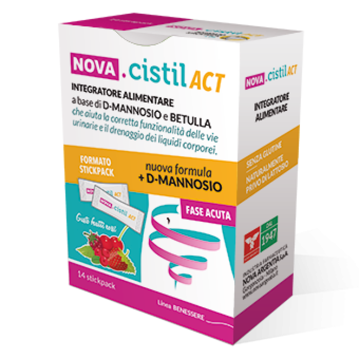 Nova Argentia Nova.Cistil Act Food Supplement 14 Stick