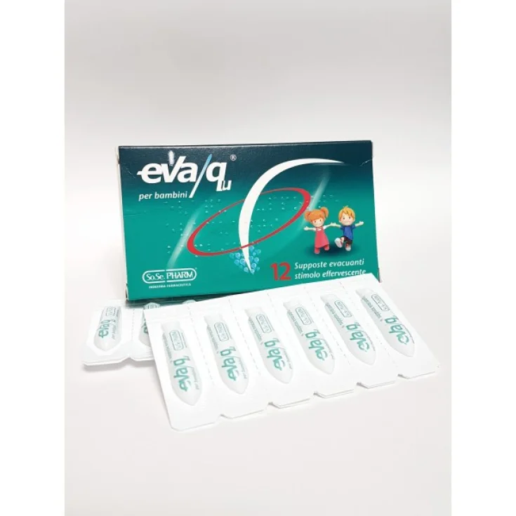 So Se Pharma Eva Qu Suppositories Children 12 Pieces