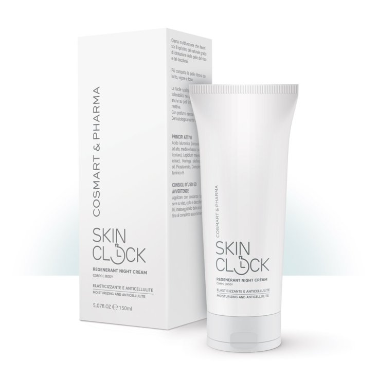 Skinclock Regenerant Night Cream Body Elasticizing and Anticellulite Cream 150ml
