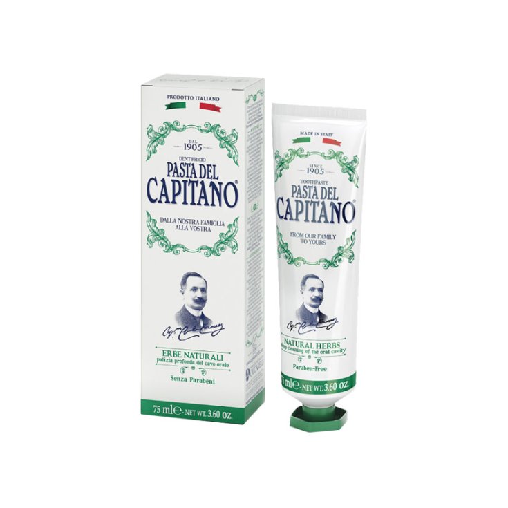 Dr. Ciccarelli Pasta Del Capitano Since 1905 Natural Herbal Toothpaste 25ml