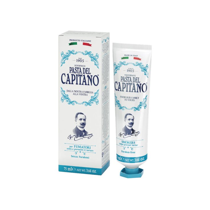 Dr. Ciccarelli Pasta Del Capitano Since 1905 Toothpaste For Smokers 25ml