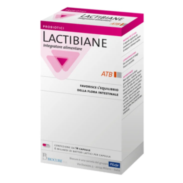 Biocure Lactibiane Atb Food Supplement 10 Capsules